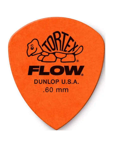 Bolsa 12 Púas Dunlop 558P-060 Tortex Flow Standard 0.60mm Pickers