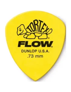 Bolsa 12 Púas Dunlop 558P-073 Tortex Flow Standard 0.73mm Pickers