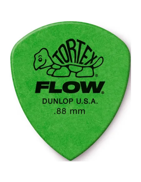 Bolsa 12 Púas Dunlop 558P-088 Tortex Flow Standard 0.88mm Pickers