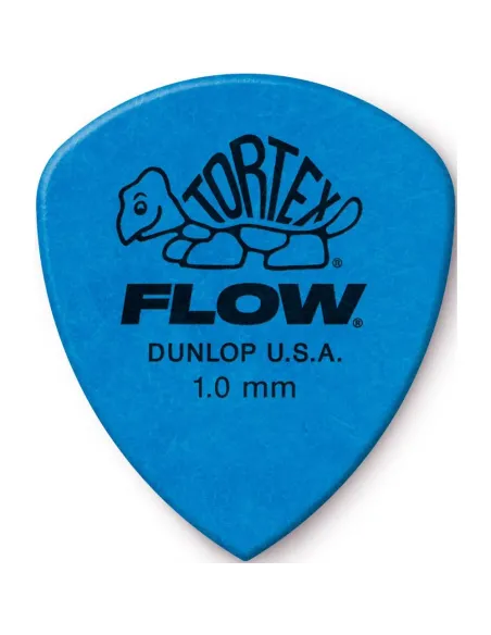 Bolsa 12 Púas Dunlop 558P-100 Tortex Flow Standard 1.00mm Pickers