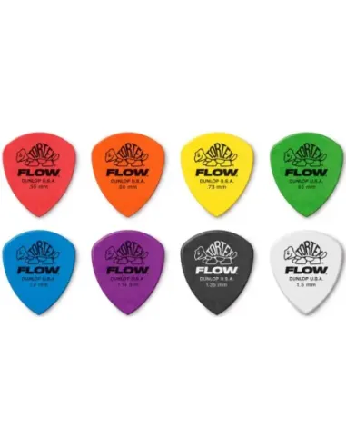 Caja 216 Púas Dunlop 5580 Tortex Flow Standard