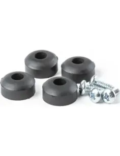 Juego 4 Patas Pedal Dunlop Con Tornillos ECB-151 2