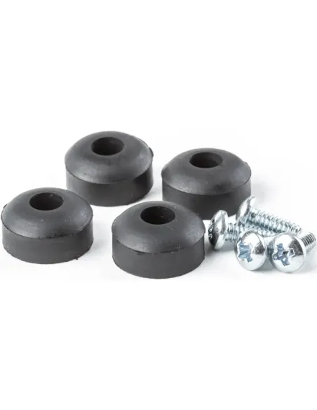 Juego 4 Patas Pedal Dunlop Con Tornillos ECB-151