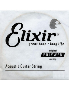 Cuerda Acústica Elixir Polyweb 024B