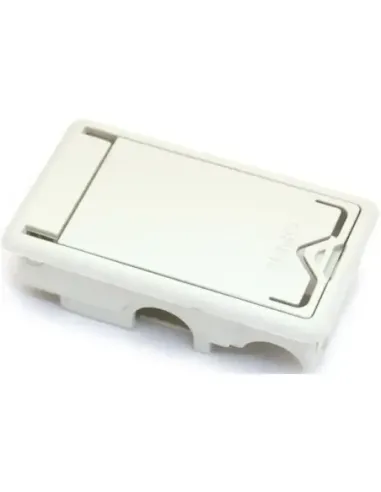 Caja pila para pedales Dunlop Crybaby ECB-244WH Blanca