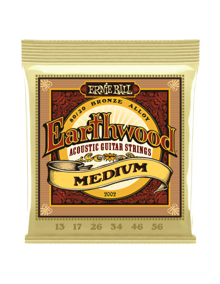 Juego Ernie Ball 80/20 Acústica 2002 (13-56)