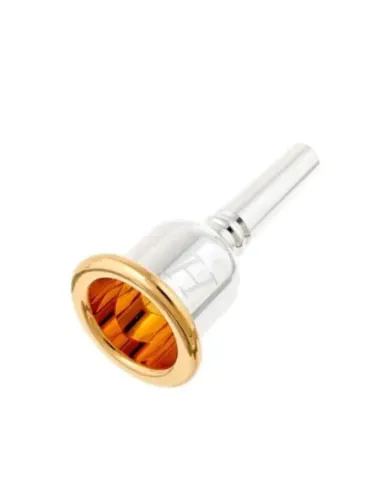 Boquilla Tuba Denis Wick Heritage 3186-2XL Plateada y Dorada