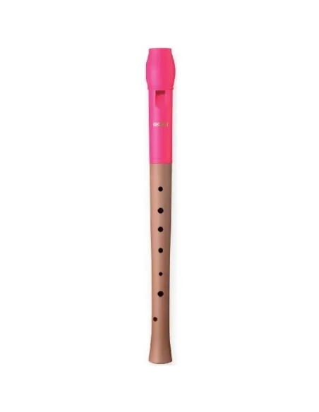 Flauta Dulce Soprano Digitación Alemana Smart WRS-4338G-PK Mixta Rosa