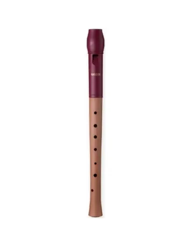 Flauta Dulce soprano Digitación Alemana Smart WRS-4338G-PU Mixta Púrpu