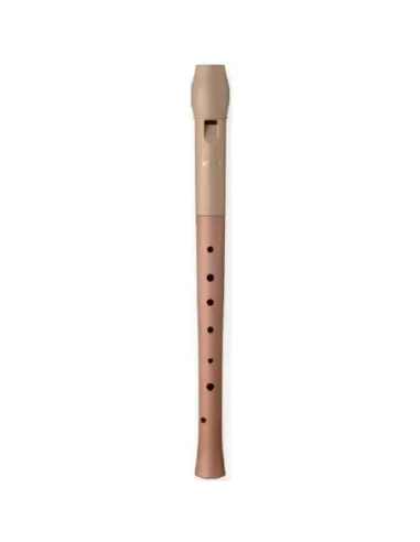 Flauta Dulce Soprano Digitación Alemana Smart WRS-4338G-BG Mixta Beige