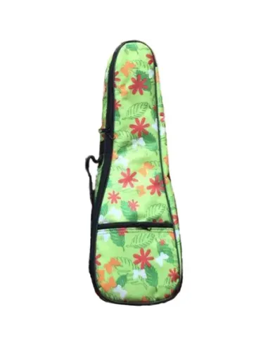 Funda Ukelele Soprano Woodi WUC-21-NW03 Margaritas Verde
