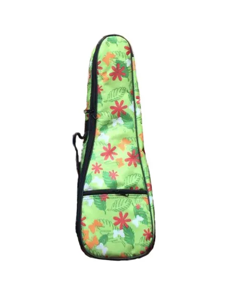 Funda Ukelele Soprano Woodi WUC-21-NW03 Margaritas Verde