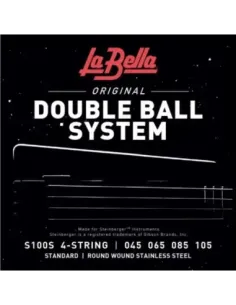 Juego La Bella Bajo Double Ball Bass Standard S100S (045-105) 2