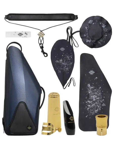 SELMER - Saxo Tenor Supreme Dorado Lacado Grabado (VG)