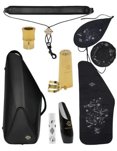 SELMER - Saxo Alto Signature Dorado Goldmessing Grabado (DGG)