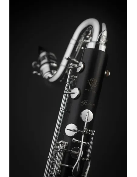 SELMER - Clarinete Bajo Privilege (Hasta Do) Plateado