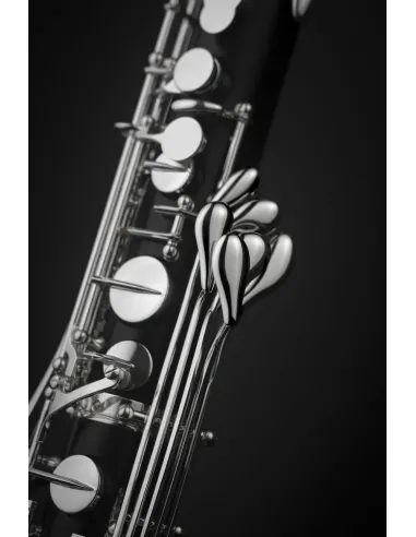 SELMER - Clarinete Bajo Privilege (Hasta Mib) Plateado