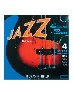Juego Bajo 4 Thomastik Jazz Flat JF-324 43-106