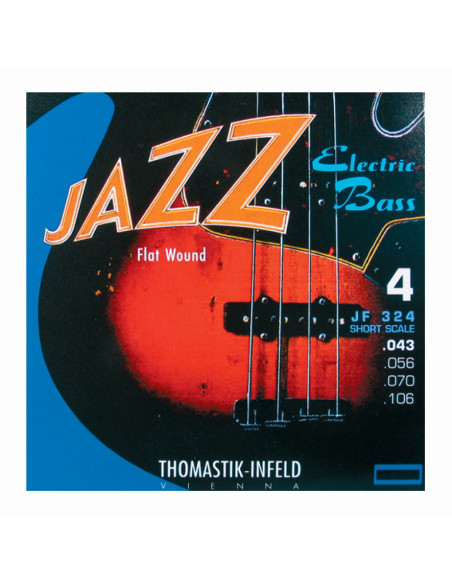 Juego Bajo 4 Thomastik Jazz Flat JF-324 43-106
