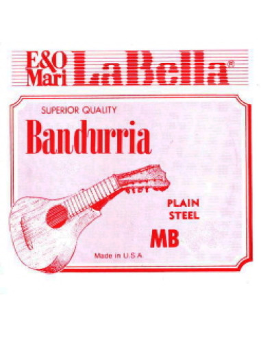 Cuerda 3ª Bandurria La Bella MB-553 (Par)
