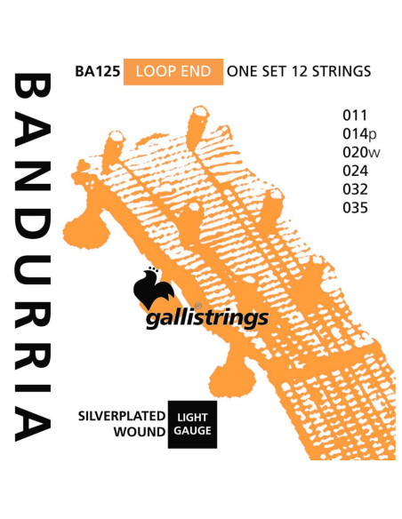 Cuerda 2 Bandurria Galli (Par)