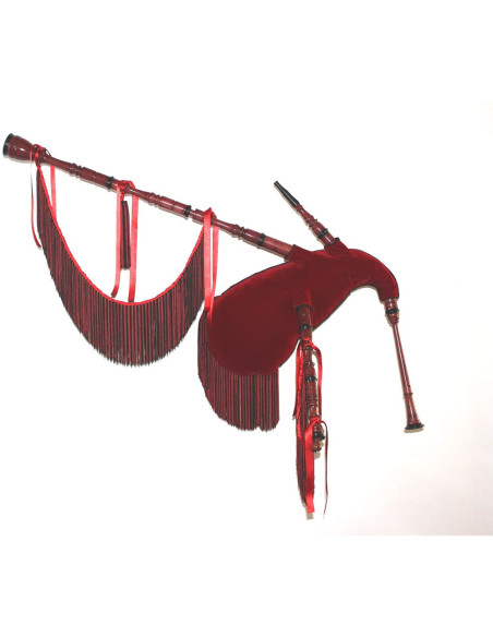 Gaita Gallega Do Represas Madera Fresno Funda Fuelle Goretex Roja