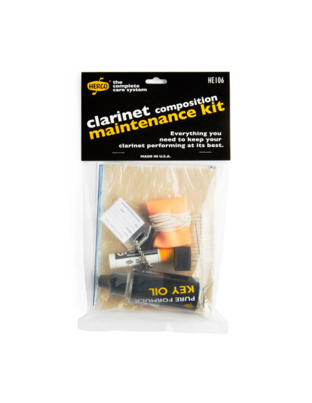 Kit mantenimiento Dunlop Clarinete Resina Dunlop HE-106