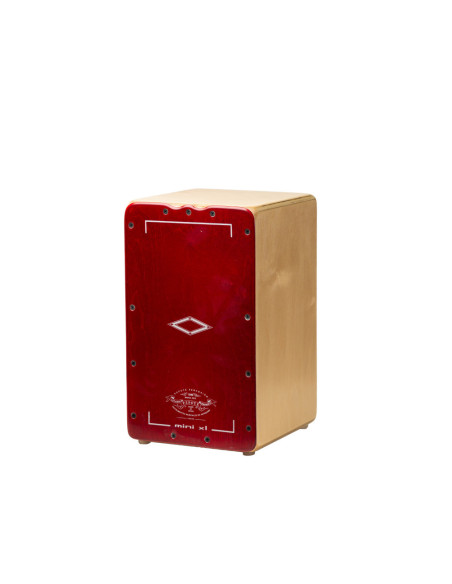 Cajón Flamenco Pepote Pepillo Tapa Roja ( 5 a 8  Años )