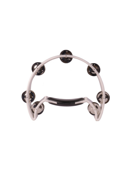 Pandereta Media Luna Angel APT-9HM Blanca