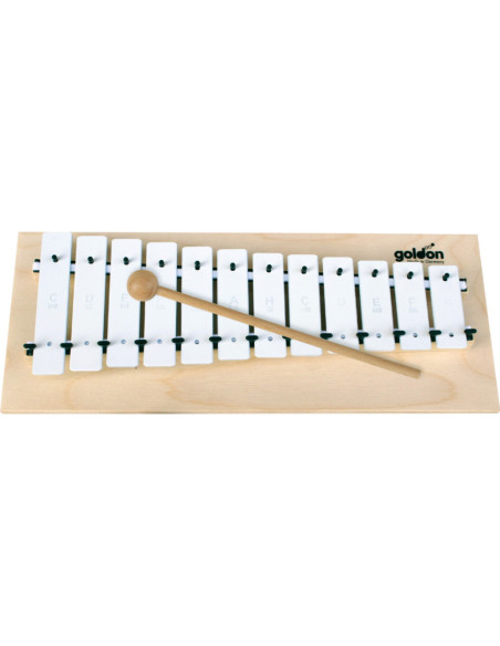 Metalofon Goldon 12 Notas Blancas 11040
