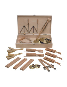 Kit Pequeña Percusión Goldon Caja 32 PZ 30140
