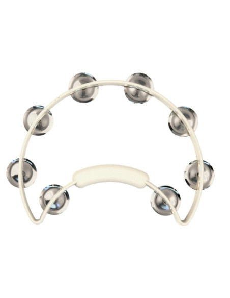 Pandereta Rhythm Tech Solo Blanca RT1220