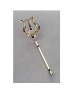 Atril de Marcha Corneta Obrac 1233 Con Bisagra Latón