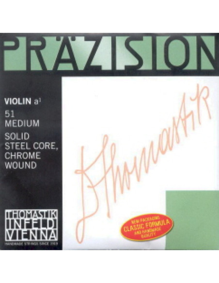 Cuerda 2 Violín Thomastik Präzision 51