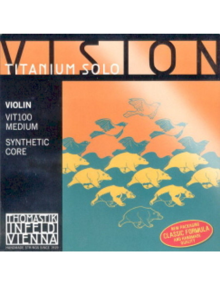 Juego Violín Thomastik Vision Titanium Solo VIT-100