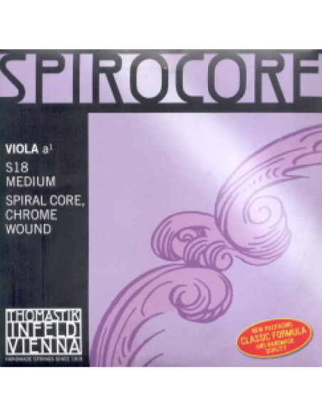 Cuerda 1 Viola Thomastik Spirocore S-18