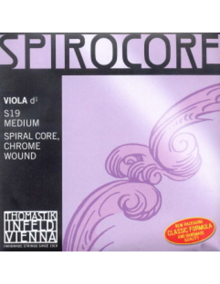 Cuerda 2 Viola Thomastik Spirocore S-19