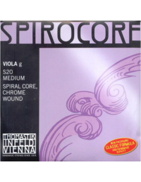 Cuerda 3 Viola Thomastik Spirocore S-20