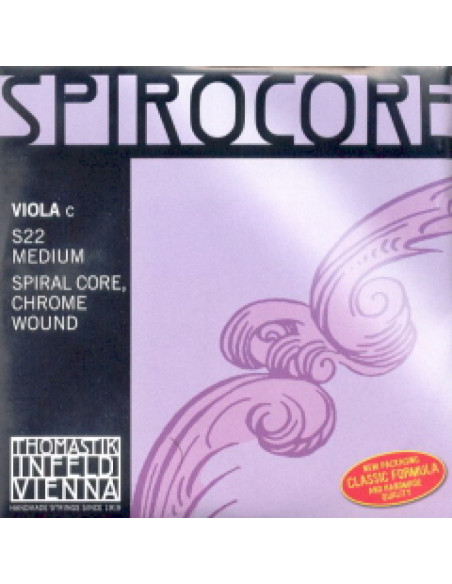 Cuerda 4 Viola Thomastik Spirocore S-22