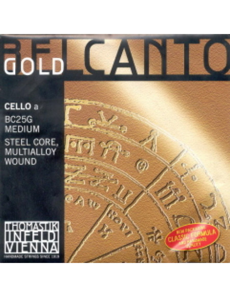 Cuerda 1 Cello Thomastik Belcanto Gold BC-25G