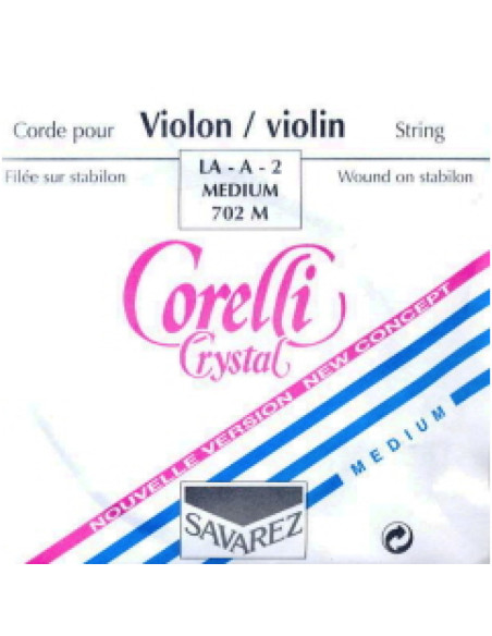 Cuerda 2 Violín Corelli Crystal 702-M