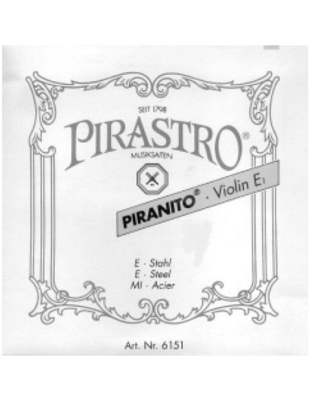 Cuerda 1 Pirastro Violín 3/4-1/2 Piranito 615140