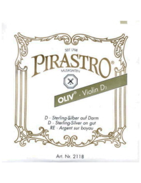 Cuerda 3 Pirastro Violín Oliv Plata 14Pm 211851