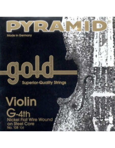Cuerda 4 Pyramid Gold Violín 1/2 108104