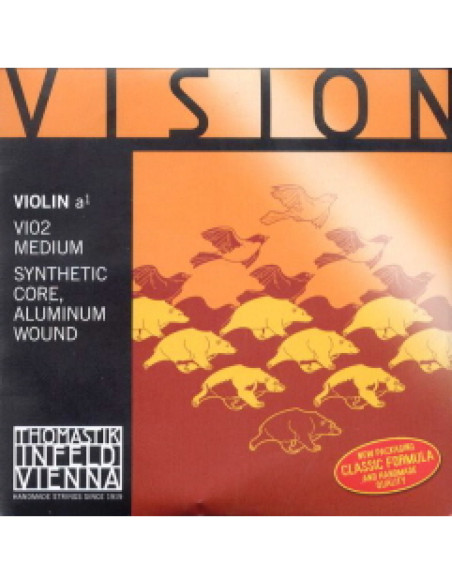 Cuerda 2 Violín Thomastik Vision VI-02 4/4