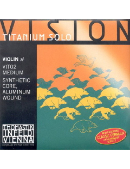 Cuerda 2 Violín Thomastik Vision Titanium Solo VIT-02