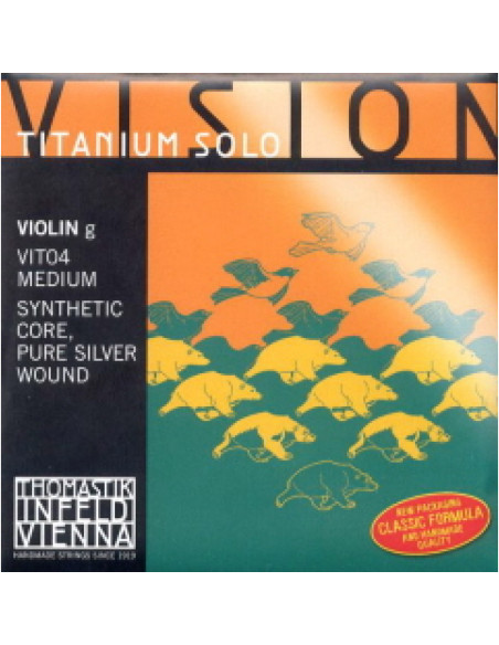 Cuerda 4 Violín Thomastik Vision Titanium Solo VIT-04