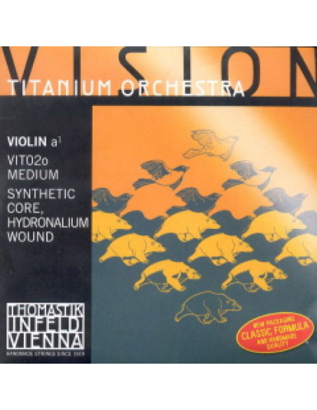 Cuerda 2 Violín Thomastik Vision Titanium Orchestra VIT-02-O