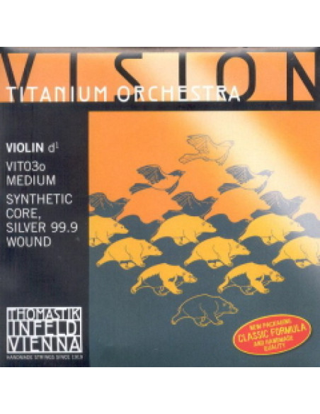 Cuerda 3 Violín Thomastik Vision Titanium Orchestra VIT-03-O