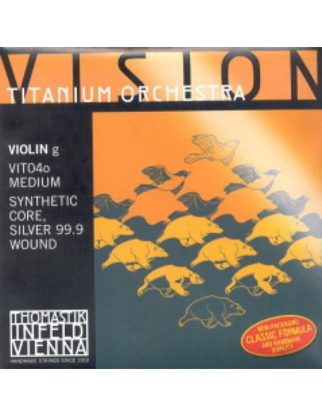 Cuerda 4 Violín Thomastik Vision Titanium Orchestra VIT-04-O